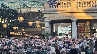 COVENT GARDEN GEORDIE TAKEOVER UNDERWAY!!!