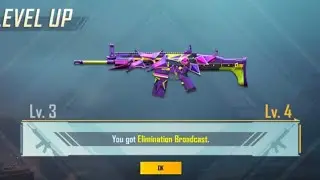 Drop the bass scarL lvl 4 😍|PUBG MOBILE