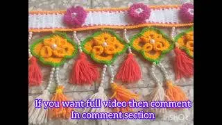 New order # crochet toran # beautiful design 💕👍🙏🙏🙏