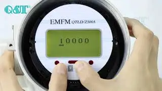 electromagnetic flow meter total reset