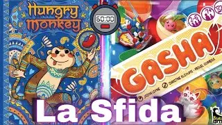 Hungry Monkey + Gasha : 2 giochi in 5 minuti! la Sfida!