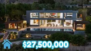 Inside a $27,500,000 Modern Malibu Mega Mansion