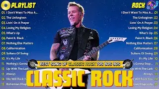 Classic Rock 70s 80s 90s Songs ⚡Pink Floyd, The Rolling Stones, AC/DC, The Who, Black Sabbath