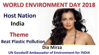World Environment Day 2018 | Important Static GK Points | #BEATPLASTICPOLLUTION