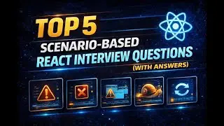 React Interview: Top 5 Real-World Scenario Questions You Must Know #react  #frontend