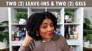 MIX & MATCH WASH N' GO / 2 LEAVE-INS & 2 GELS / Soft, Moisturized and Defined / NaturalRaeRae