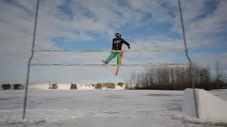 Partly Cloudy Bonus Clip: Will Wesson Goalpost Underslide
