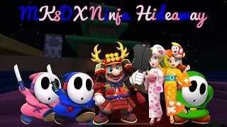 Mario Kart in Minecraft MK8DX Ninja Hideaway