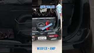 Woofer & Amp branded By Auto Valley for Alto 660CC