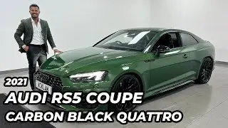 Audi RS5 3.0 TFSI Carbon Black Quattro Coupe 2021 года