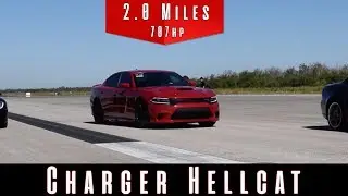 2016 Dodge Charger SRT Hellcat (Top Speed Test)