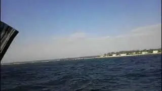 Long Island Sound, Black Point.  Wind WSW 15-20 kts, gusts to 30, Seas 2-3ft,
