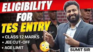 Indian Army TES Recruitment Eligibility For TES Entry 2023 | TES Age Limit | Learn With Sumit