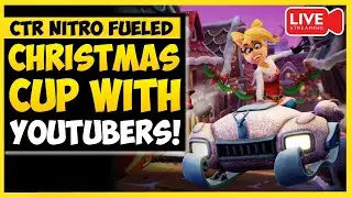 Christmas Cup in CTR Nitro Fueled... (Crash Youtubers Collab)