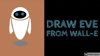 How to draw Eve from Wall E in MS Paint