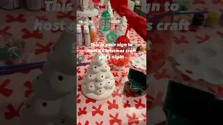 Host a girl&rsquo;s night with christmas crafts. ideas & supplies in my LTK. #christmascrafts #girlsnight