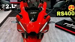 2025 PULSAR RS400🔥LAUNCH DATE IN INDIAN ||RS400 NEW LOOK , FEATURES, MILEAGE REVIEW IN INDIA ||