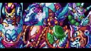 Mega Man X3 (SNES) All 8 Mavericks Buster Only