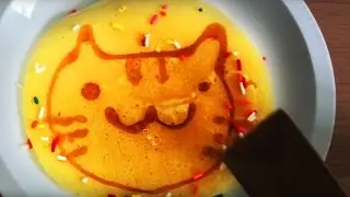Today's Pancake Art | LIVING CAT | CAN YOU GUESS | - Elieoops