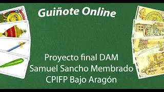 Proyecto DAM Samuel Sancho - Gui&ntilde;ote