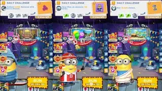 Minion Rush Completed Today's Daily Challenge Missions Run#701 @De_Epic