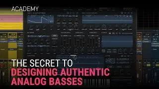 The Secret to Designing Authentic Analog Basses | Synthwave Masterclass