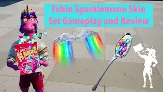 FABIO SPARKLEMANE Skin, Unicorn Flakes, the big spoon, Lavor-Dusted sparklewings Gameplay and Review