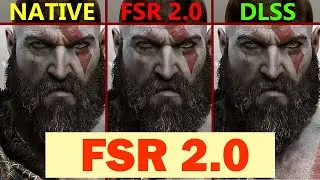 FSR 2.0 | God of War | NATIVE vs FSR 2.0 vs DLSS