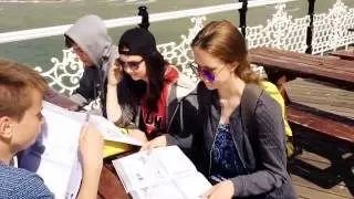 Med STS spr&aring;kresor i Brighton, best summer ever!