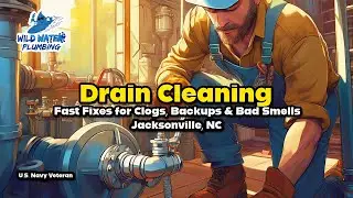 Jacksonville&rsquo;s #1 Drain Cleaning: Fast Fixes for Clogs, Backups & Bad Smells by Wild Water Plumbing