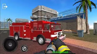 Fire Engine Simulator - Mobile Gameplay | Android Ios