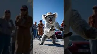 Koala Spreading Cool Aussie Hilltop Hoods Style Vibes #koalafriend #hilltophoods #australia #cute