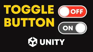 Unity Toggle : How To Create a Toggle Button in Unity |  Unity Tutorial