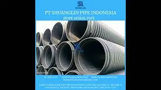 PIPA SPIRAL HDPE #pipagoronggorong  #pipahdpe #pipadrainase #hdpespiralpipe
