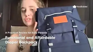 Review: Affordable Functional Baby Diaper Bag Backpack | Explorer Diaper Bag