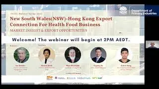 New South Wales-Hong Kong Export Connection for Health Food Business