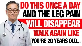 Seniors: do this simple exercise every day to eliminate leg pain and walk like you're 30 years old.