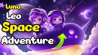 Learn English Through Story l Luna and Leo Space Adventure