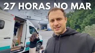 We arrived in a NEW COUNTRY after crossing the ocean Ep.25