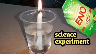 Eno water fire candle science experiment | eno | candle tricks | science experiment | fire | A2z