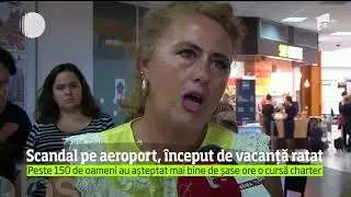 Peste 150 de români au avut o zi de coşmar, pe aeroportul din Cluj-Napoca