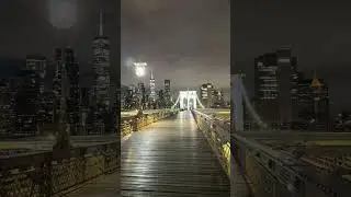 Caminando por New York en vivo Brooklyn Bridge