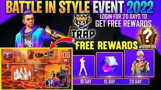BATTLE IN STYLE EVENT FREE REWARDS | FREE FIRE NEW EVENTS