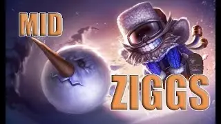Ziggs Mid - League of Legends | Full Ranked Gameplay | No commentary