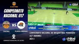 [EN VIVO] DIA 5 - CAMPEONATO NACIONAL U17 VARONES CASTRO 2026