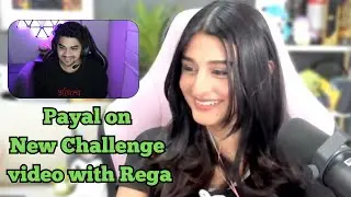 Payal on new challenge video with Rega🔥✅