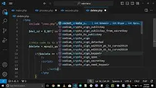 Update and Delete Using PHP