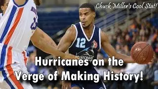 Chuck Miller's Cool Stat of the Week -  Halifax Hurricanes on the Verge of Making History