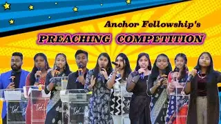 PREACHING COMPETITION | ANCHOR FELLOWSHIP ⚓ | 1st ROUND | 1st NOVEMBER 25 | YOUTHS FELLOWSHIP 