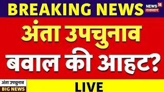 Anta Voting News LIVE : अंता उपचुनाव, बवाल की आहट? | Naresh Meena In  Sankali Gaon | Anta Upchunav